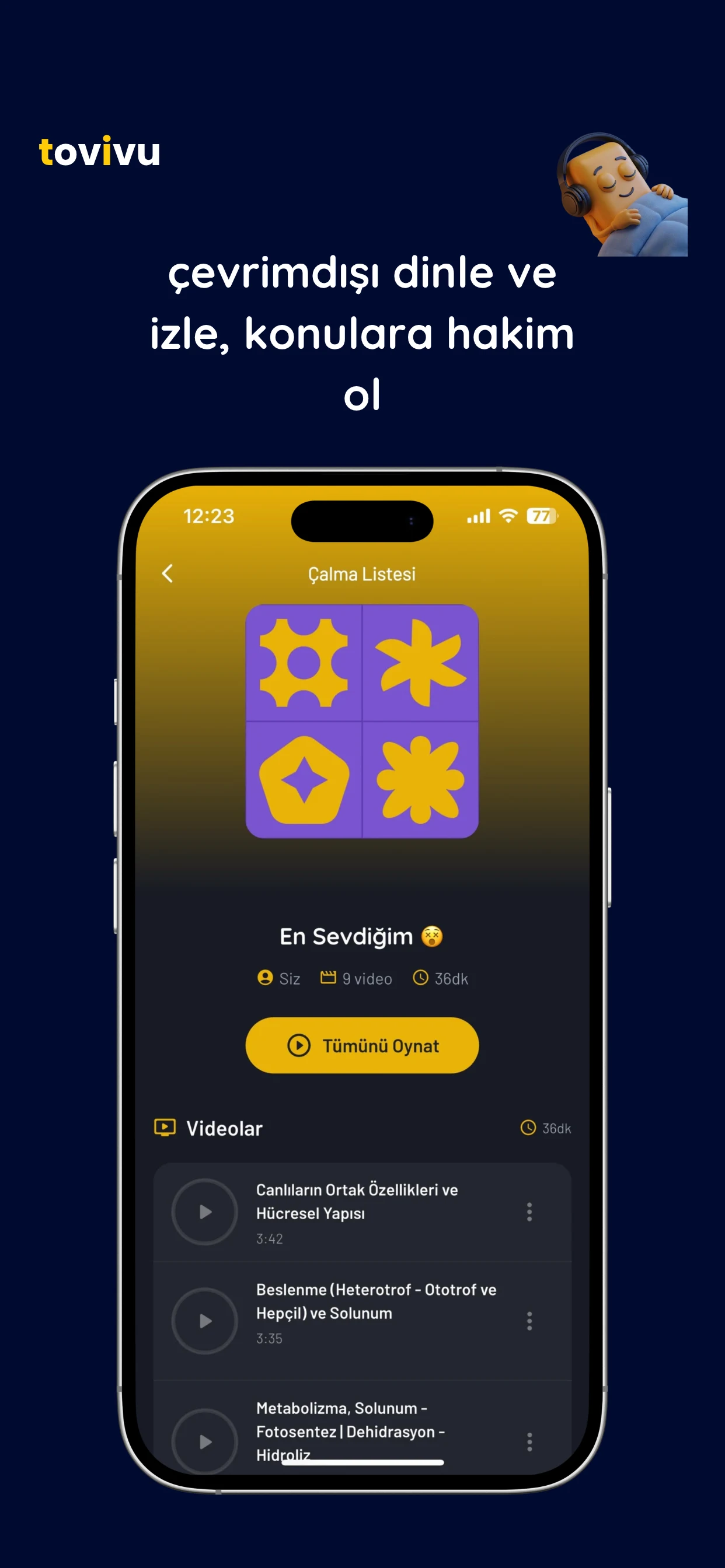 Tovivu screenshot